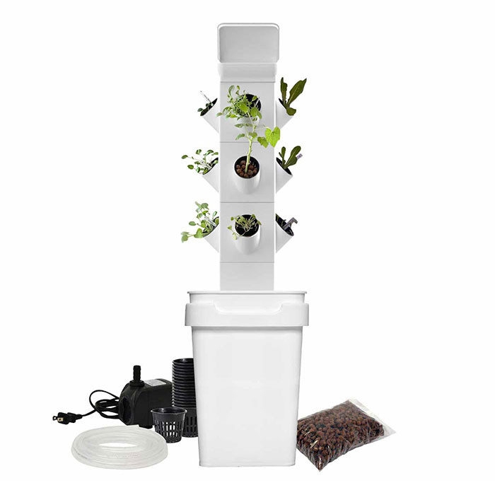 ExoTower Best Vertical Hydroponic System (Tower Style)