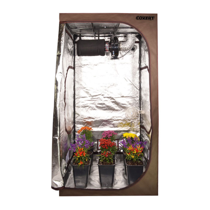 Covert 4' x 4' 250 Watt LED-X Grow Tent Kit best Covert grow tent kit of 2025