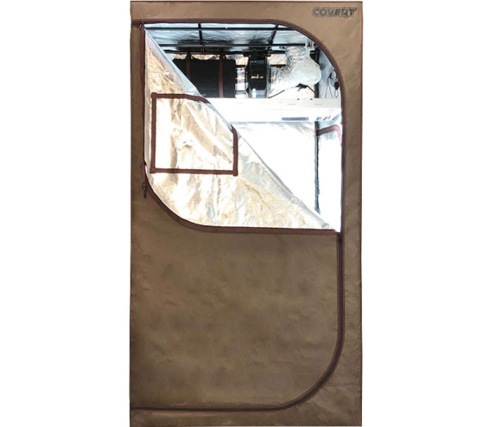 Covert 4' x 4' Fluorescent T5 Grow Tent Kit best fluorescent grow tent kit