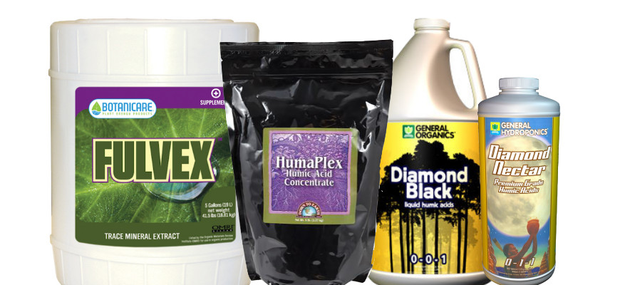 Humic acid vs fulvic acid