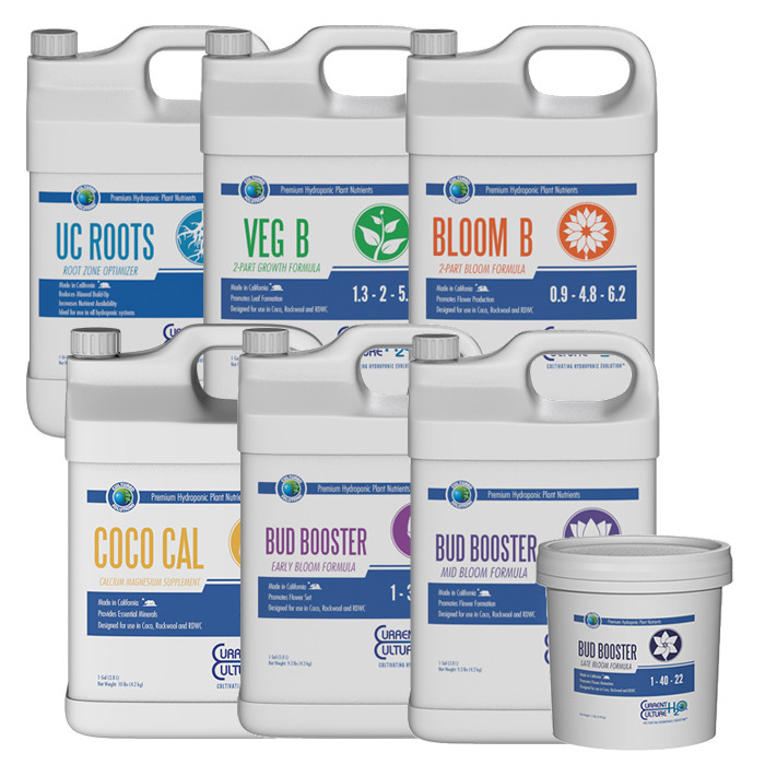 Cultured Solutions Premium Hydroponic Nutrient Package