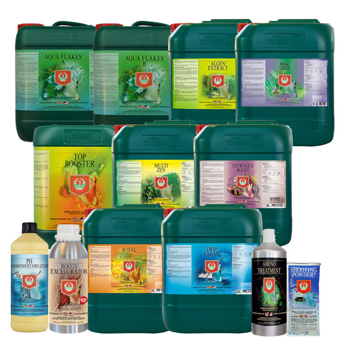 House and Garden Hydroponic Nutrient Package