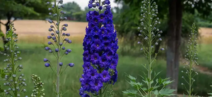 how to grow delphinium