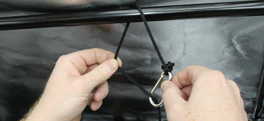 how to hang grow lights