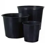 Plastic garden pots